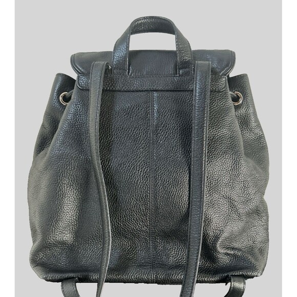 Kate Spade Backpack Purse Mulberry Street Small Breezy Black Pebbled Leather - Picture 5 of 9